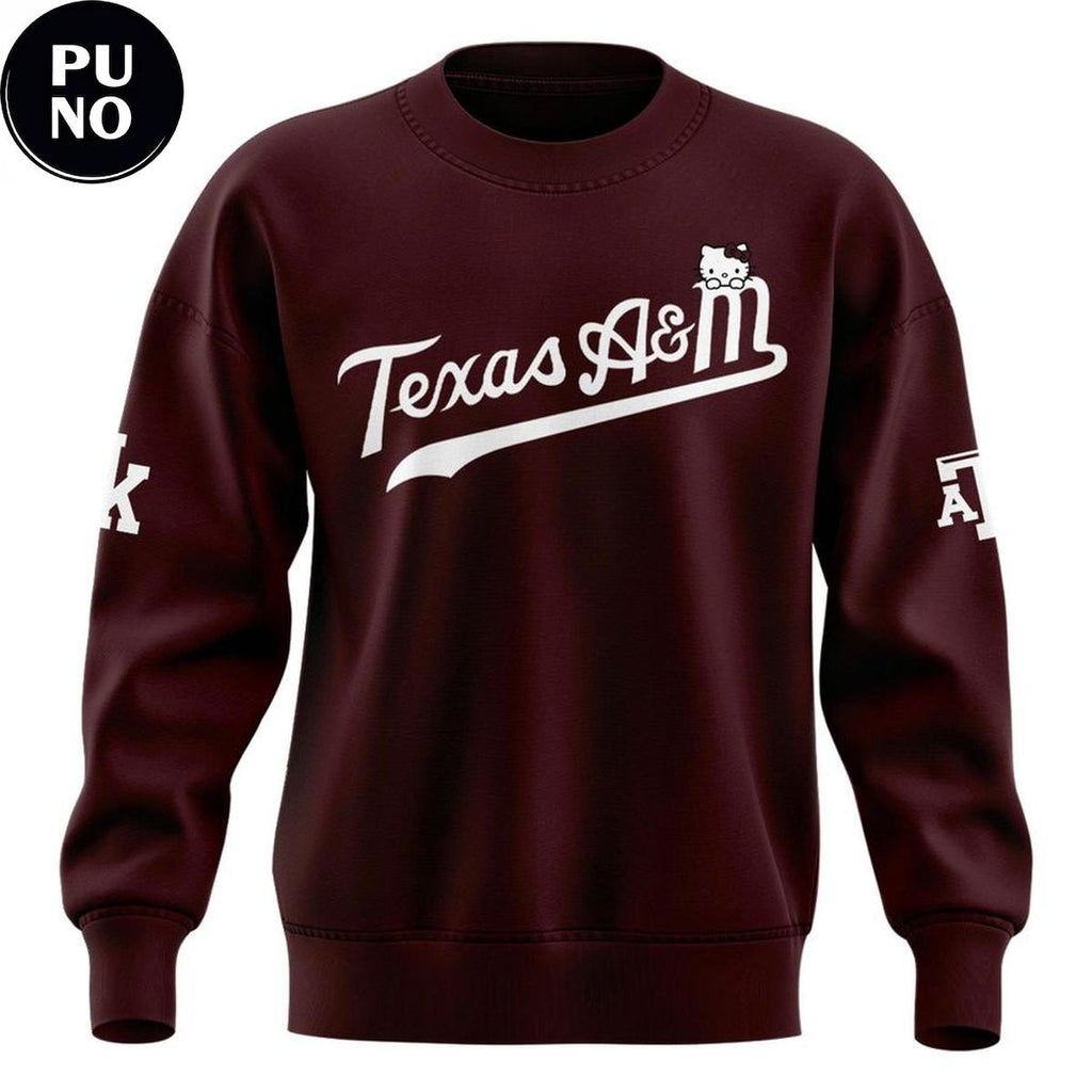 Texas A&M x Hello Kitty Night 2026 Hoodie T-Shirt