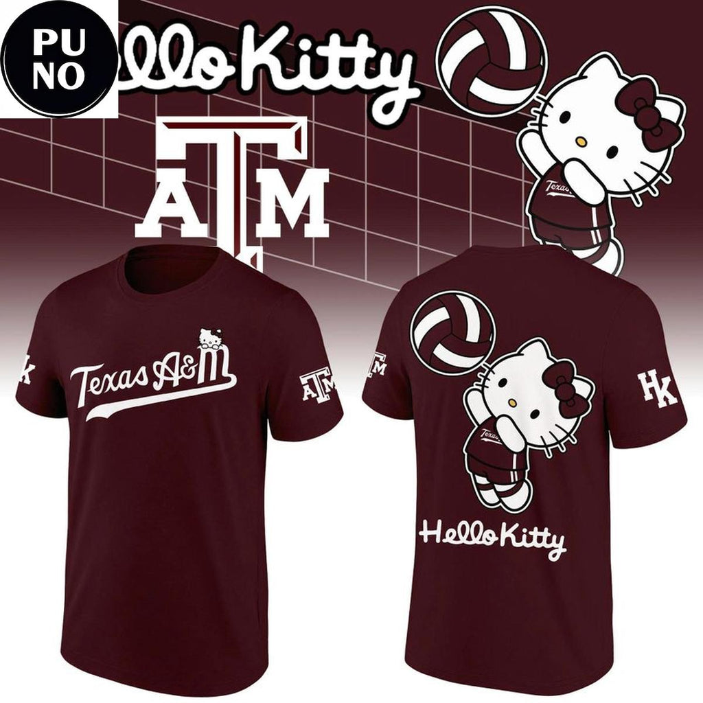 Texas A&M x Hello Kitty Night 2026 Hoodie T-Shirt