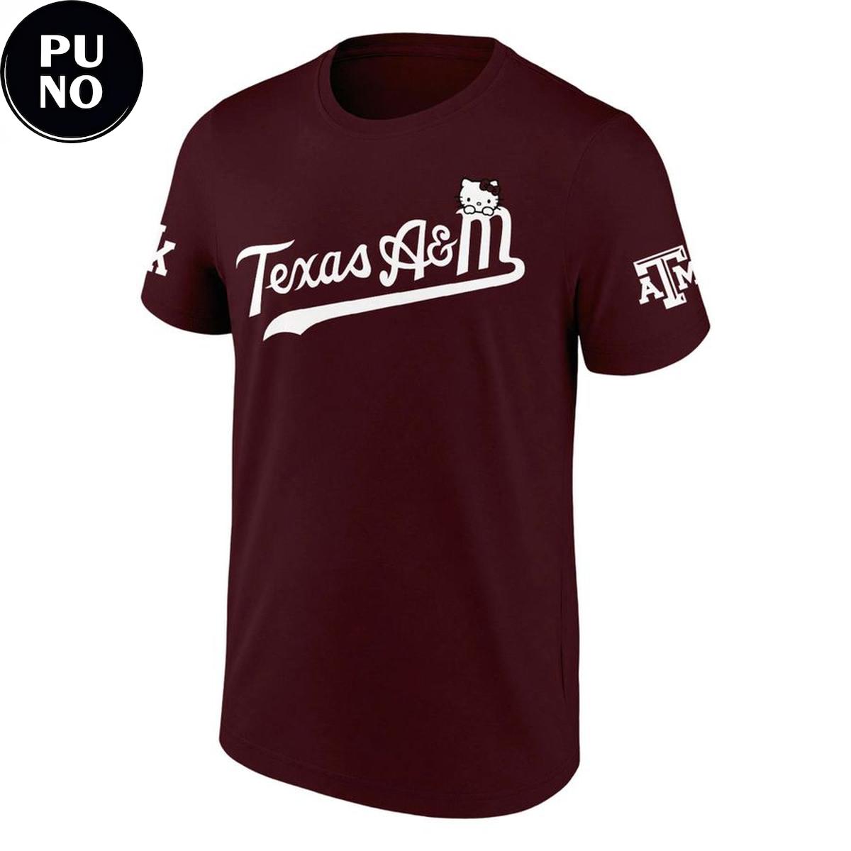 Texas A&M x Hello Kitty Night 2026 Hoodie T-Shirt