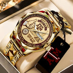 Texas A&M Aggies Football 150th Anniversary 2026 Alloy Luxury Quartz Watch – TANTN21314