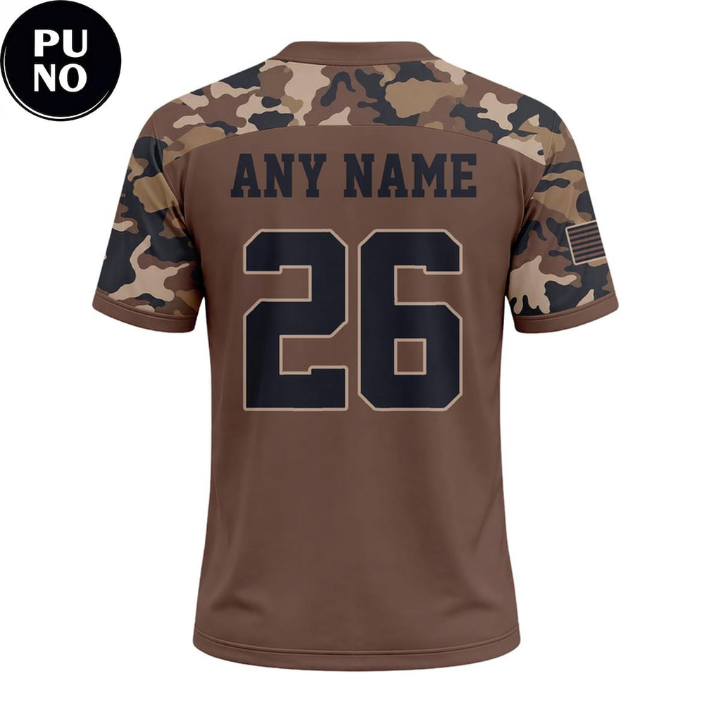 Texas Longhorns 2026 Military Appreciation Night Personalized Football Jersey