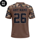 Texas Longhorns 2026 Military Appreciation Night Personalized Football Jersey