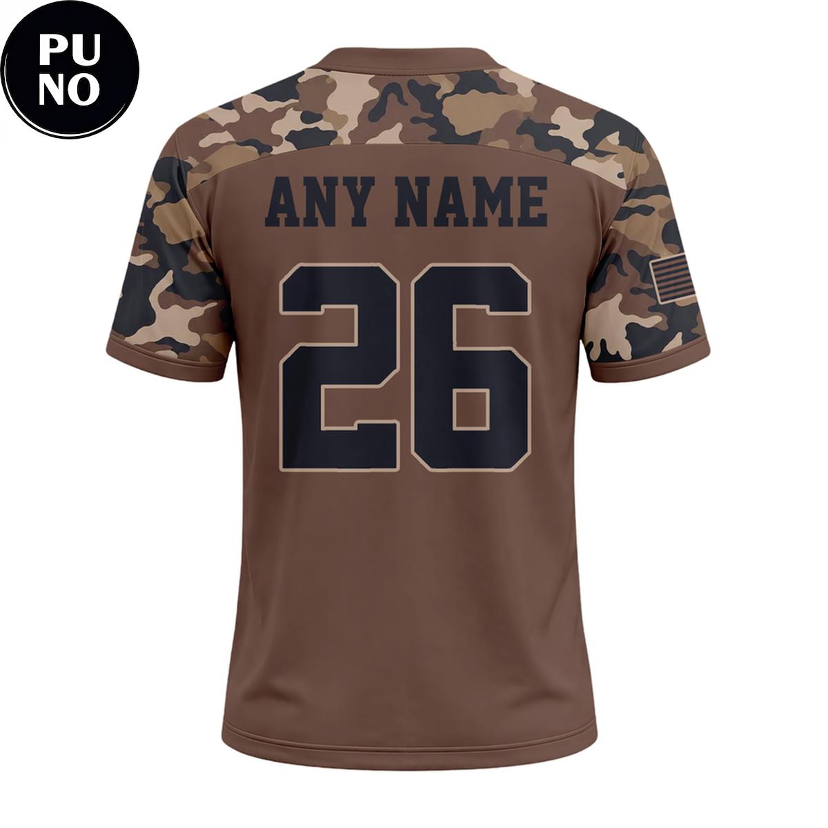 Texas Longhorns 2026 Military Appreciation Night Personalized Football Jersey