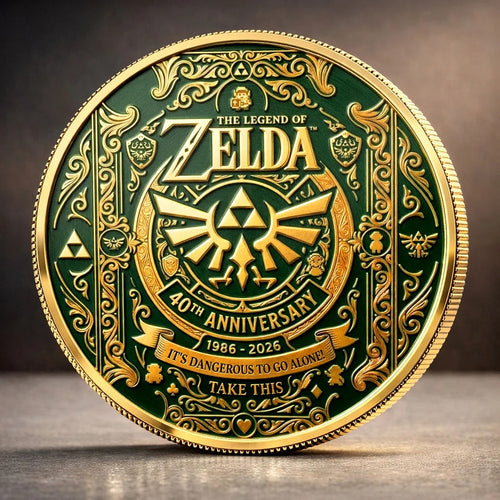 The Legend of Zelda 40 Years Commemorative Coin – MAITM15425