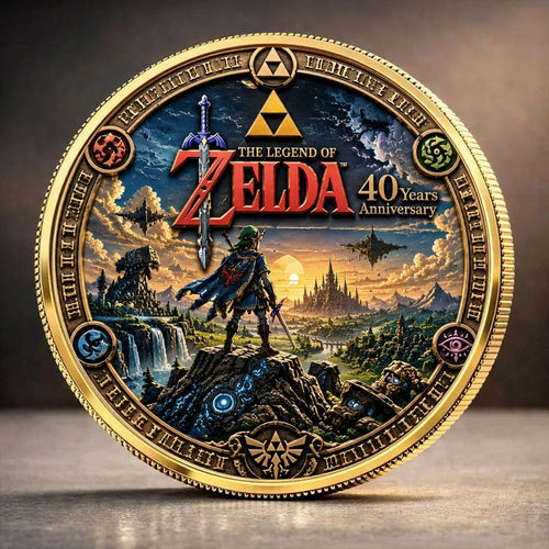 The Legend of Zelda 40th Anniversary Commemorative Coin – TANTN26130