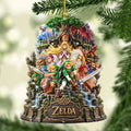 The Legend of Zelda 40th Anniversary Custom Shape 2-side Printed Acrylic Ornament – MAITM15330