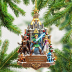 The Legend of Zelda 40th Anniversary Custom Shape 2-side Printed Acrylic Ornament – TMTHU9930