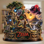 The Legend of Zelda 40th Anniversary Custom Shape Acrylic Plaque – TANTN26132
