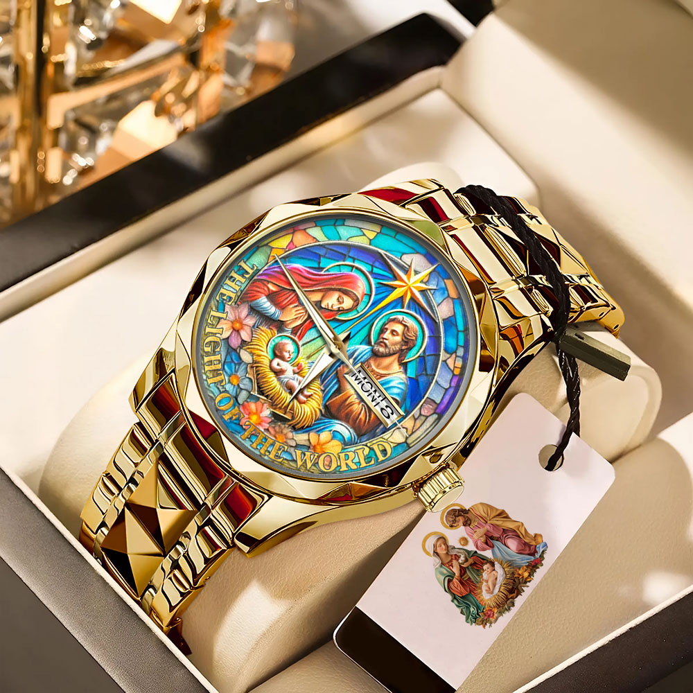 The Light of The World Alloy Luxury Quartz Watch – MAITM 12488