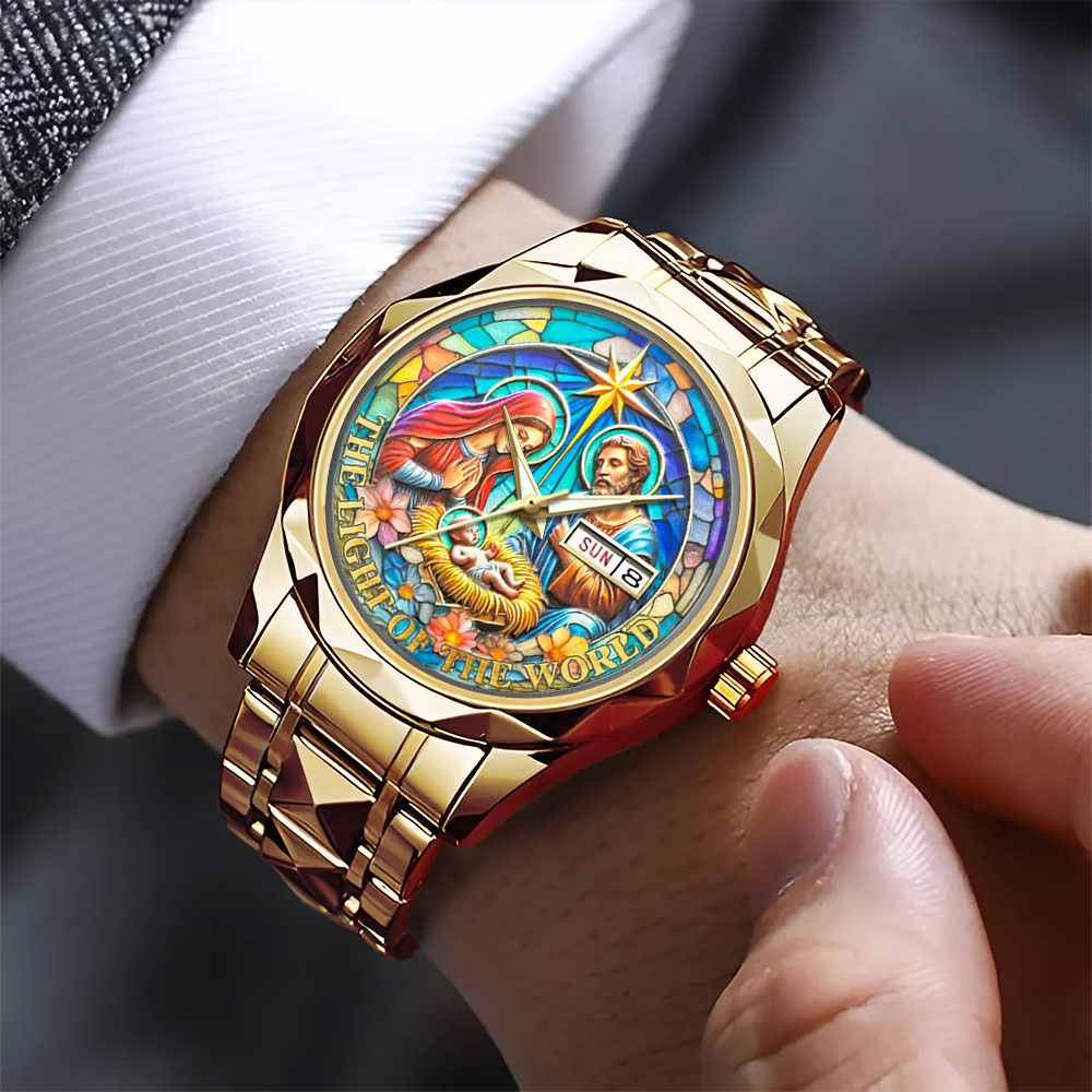 The Light of The World Alloy Luxury Quartz Watch – MAITM 12488