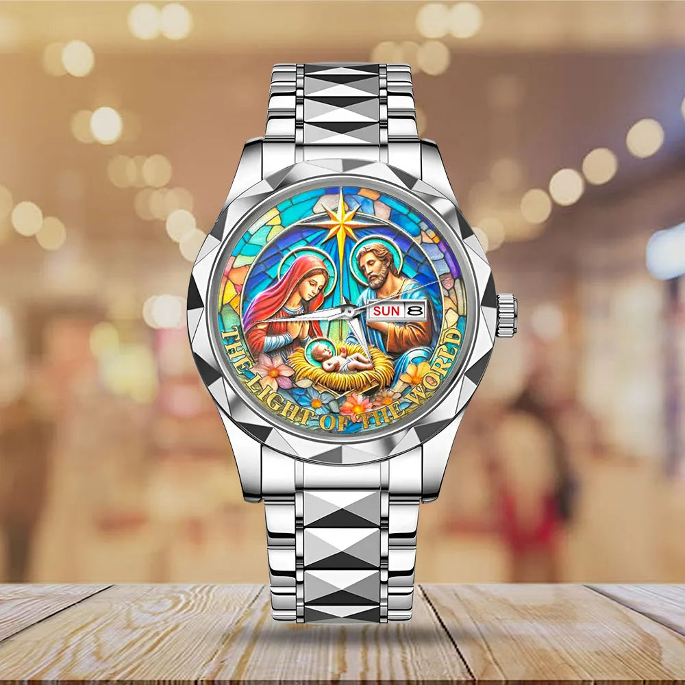 The Light of The World Alloy Luxury Quartz Watch – MAITM 12488
