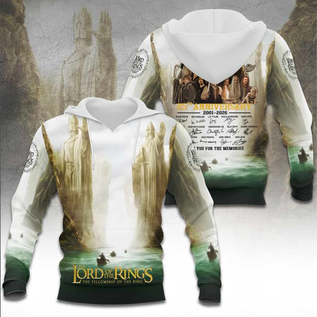 The Lord of the Rings 25th Anniversary 3D Apparel – TANTN19288