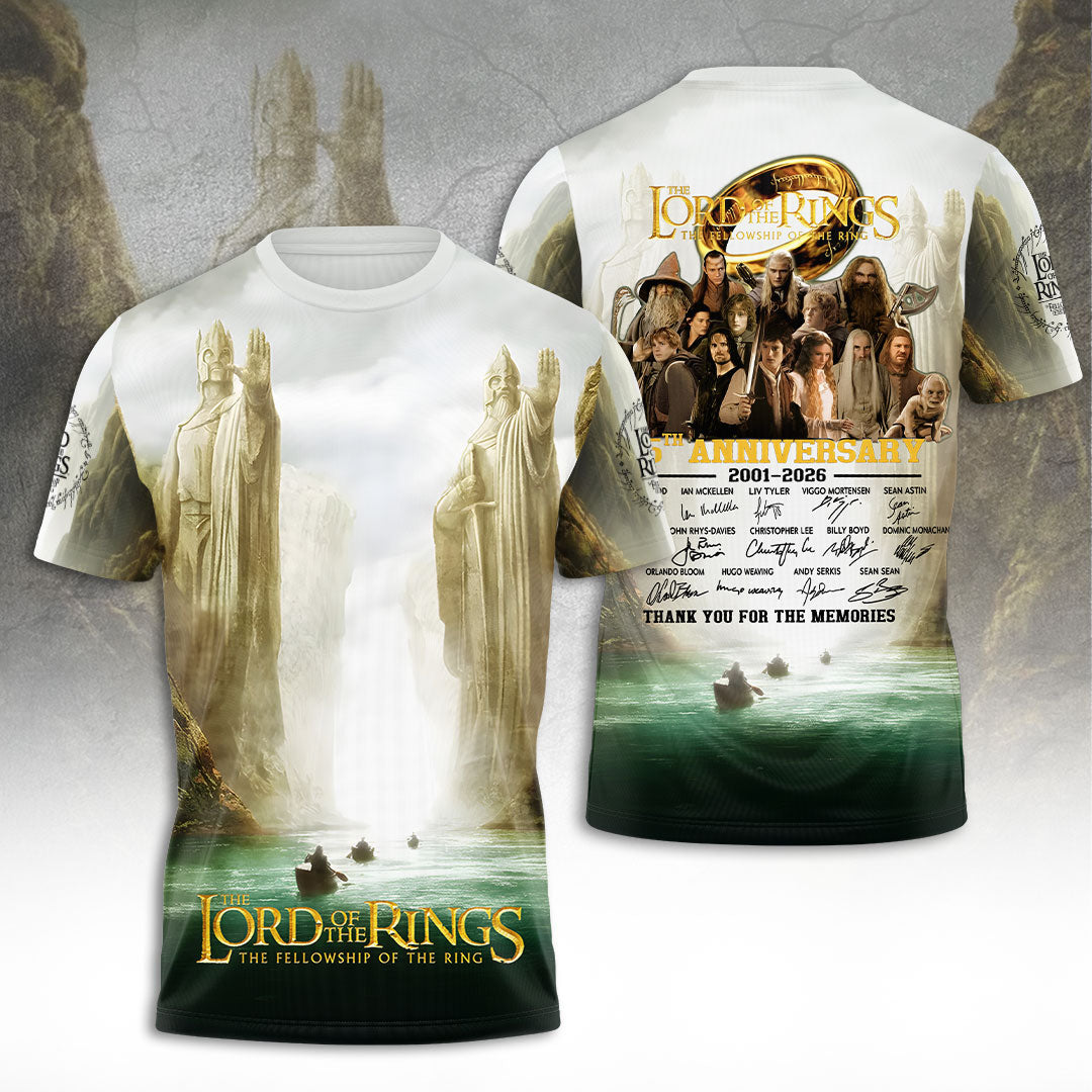The Lord of the Rings 25th Anniversary 3D Apparel – TANTN19288