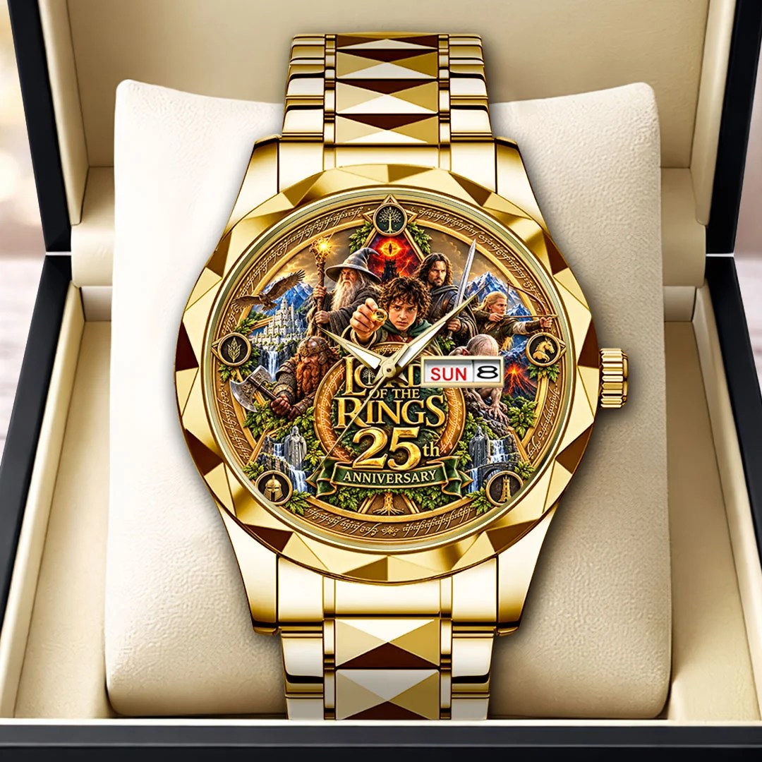 The Lord of The Rings 25th Anniversary Alloy Luxury Quartz Watch – HOATT26825