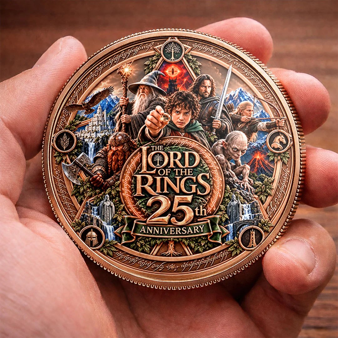 The Lord of The Rings 25th Anniversary Commemorative Coin – HOATT26824