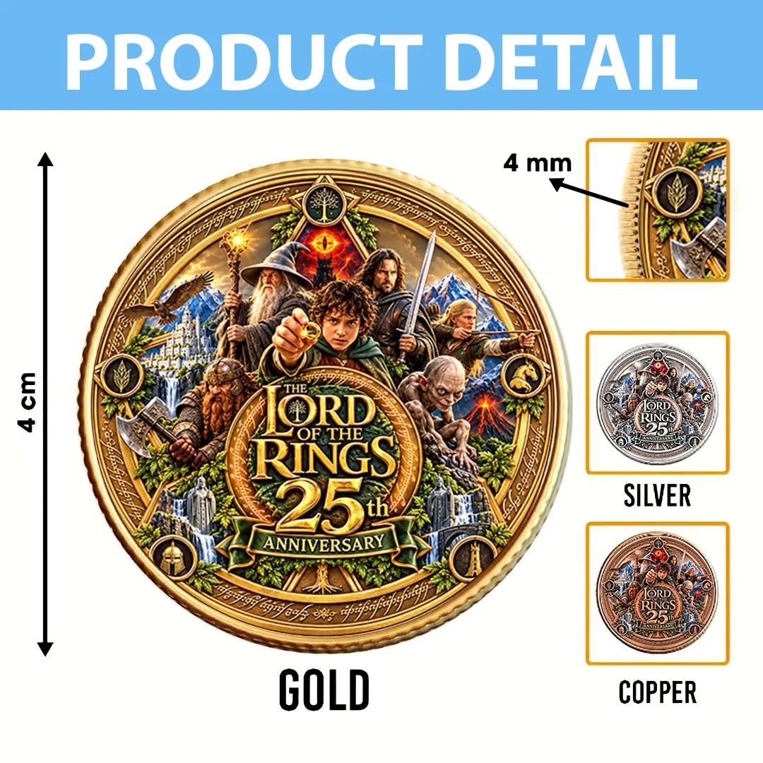 The Lord of The Rings 25th Anniversary Commemorative Coin – HOATT26824