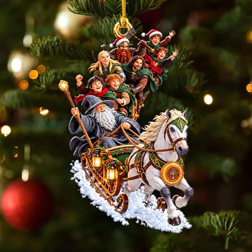 The Lord of the Rings Custom Shape 2-side Printed Acrylic Ornament – HOATT21456