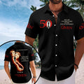 The Omen 50th Anniversary Short Sleeve Button-Down Shirt – HOATT20518