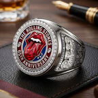 The Rolling Stones 65th Anniversary 3D Engraved Ring – TMTHU7159