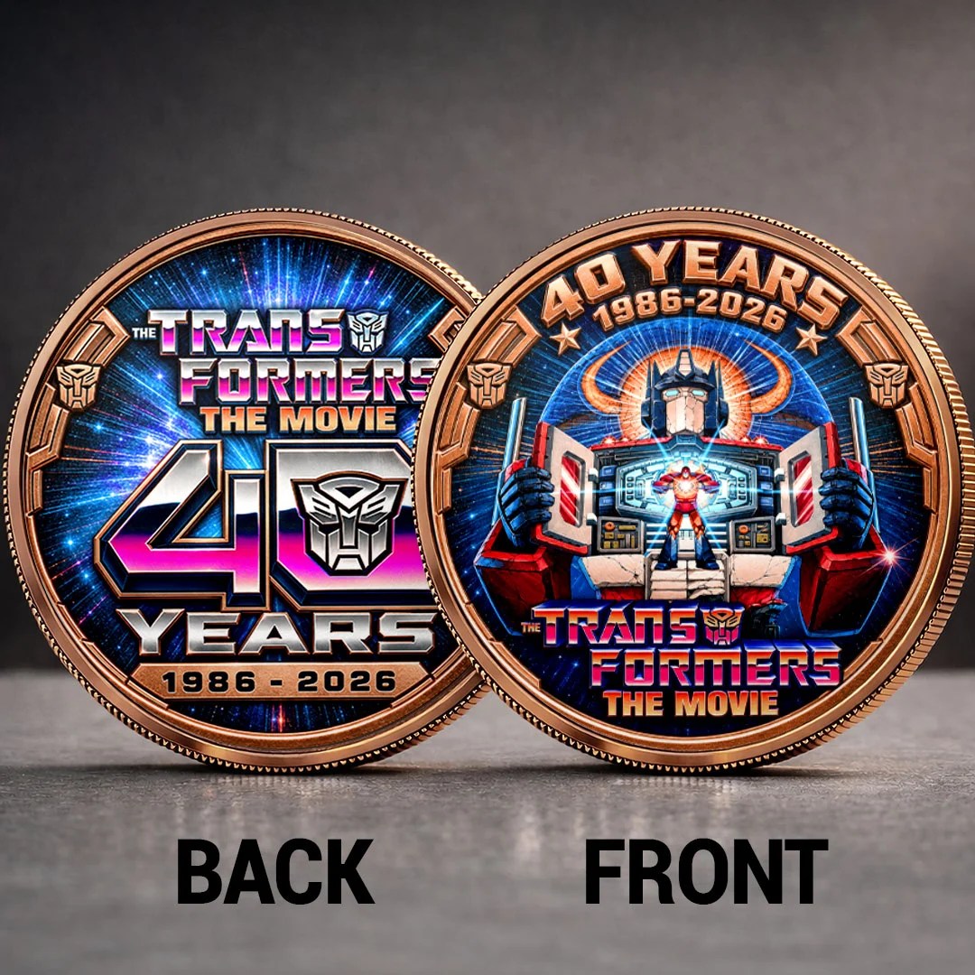The Transformers: The Movie 40th Anniversary Commemorative Coin – HOATT26893