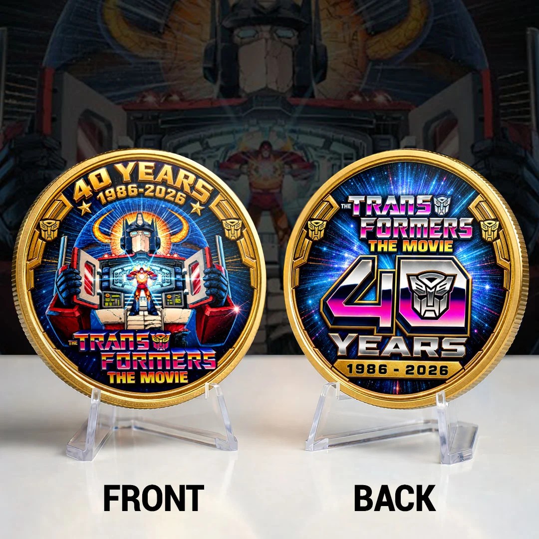The Transformers: The Movie 40th Anniversary Commemorative Coin – HOATT26893