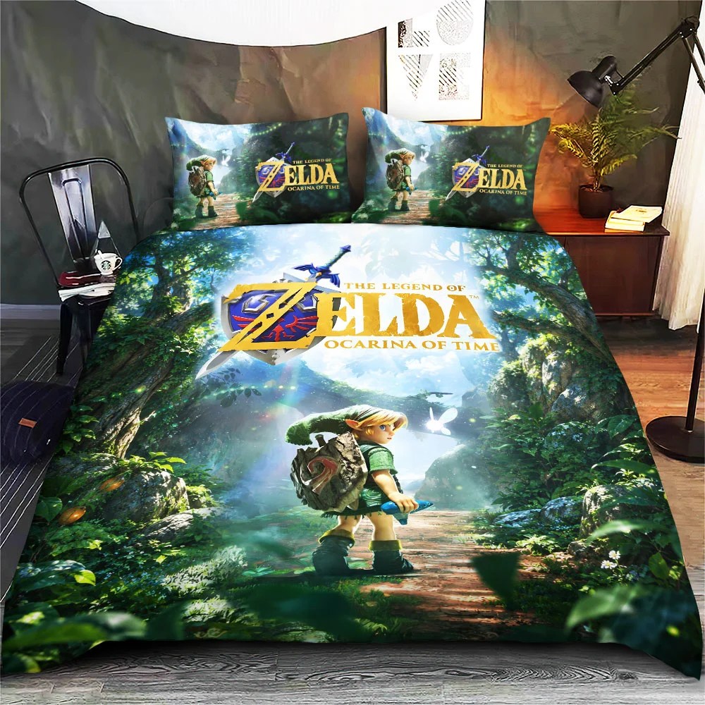The Legend of Zelda 3-Piece Duvet Bedding Set – TANTN25557