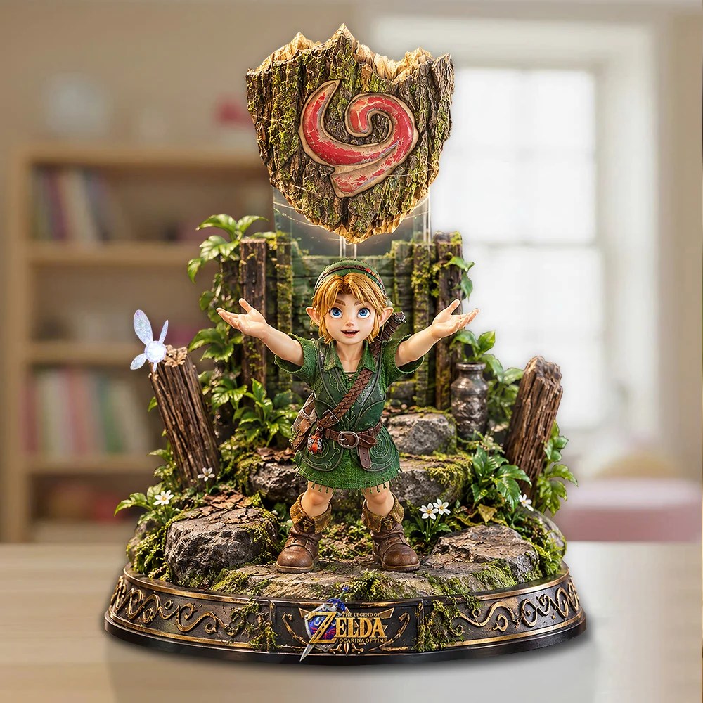 The Legend of Zelda: Ocarina of Time Custom Shape Acrylic Plaque – GNE9160