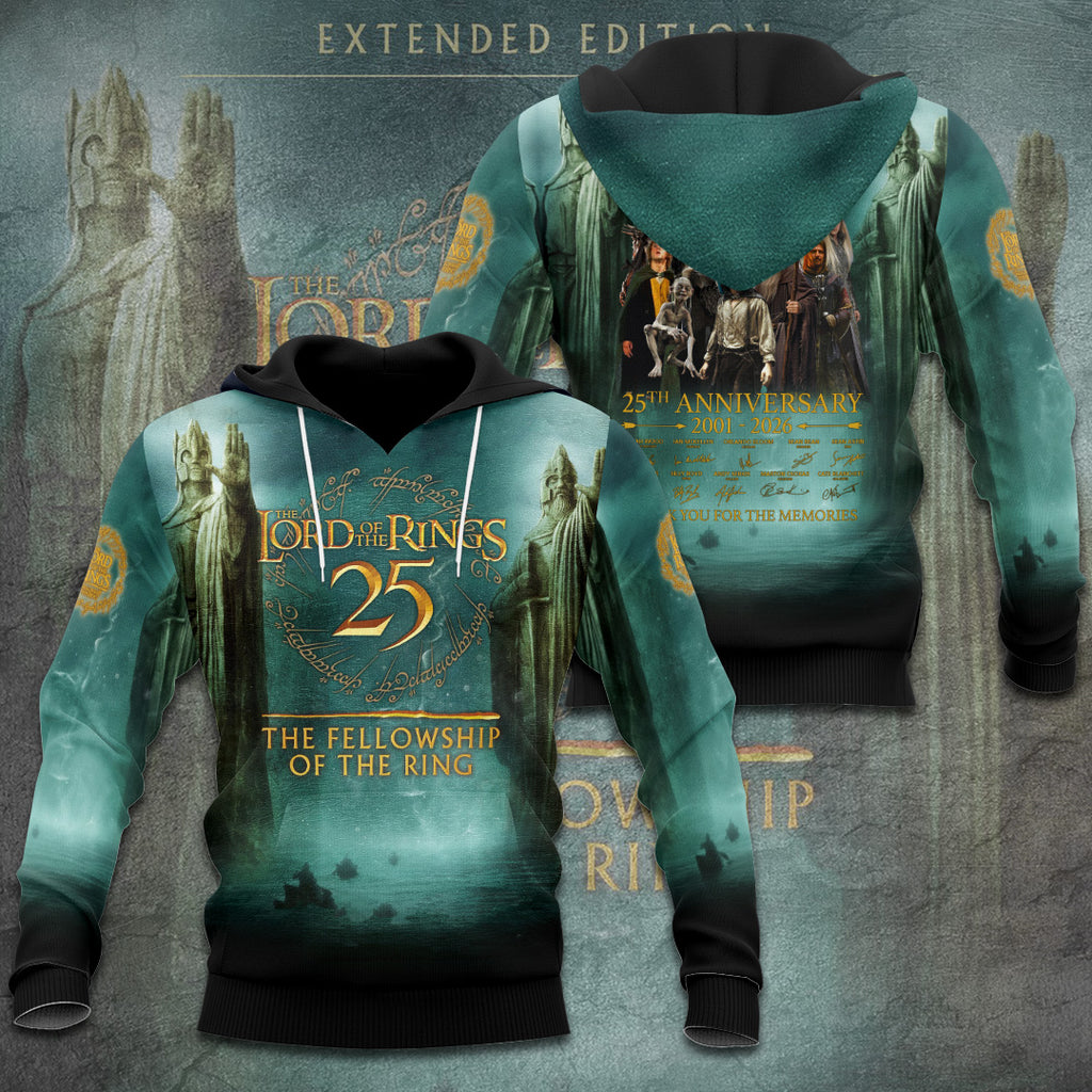 The Lord of the Rings 25th Anniversary 3D Apparel – TANTN19284