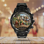 The Lord of the Rings 25th Anniversary Black Stainless Steel Watch – TANTN19816