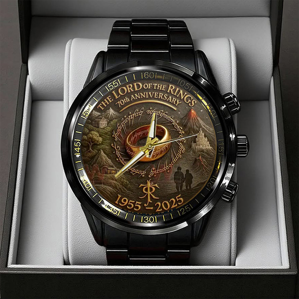 The Lord of the Rings Black Stainless Steel Watch – TANTN19319