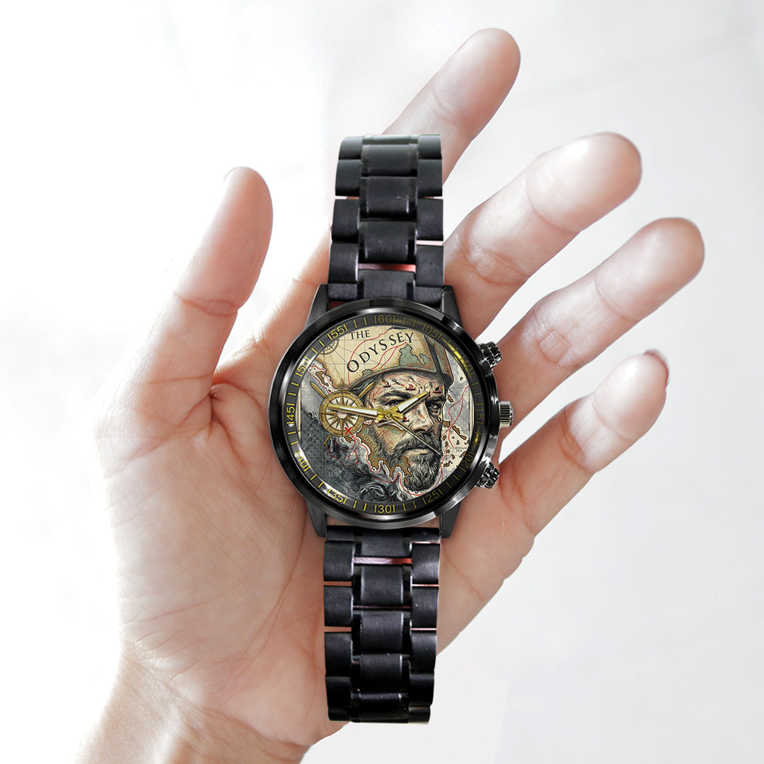 The Odyssey 2026 Black Stainless Steel Watch – TANTN24481
