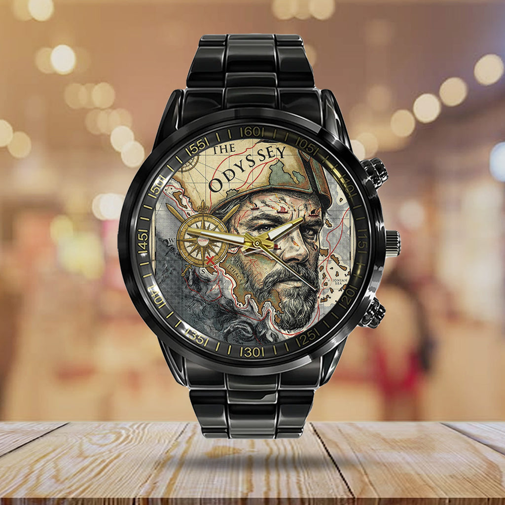 The Odyssey 2026 Black Stainless Steel Watch – TANTN24481