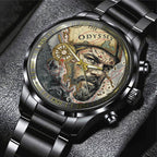 The Odyssey 2026 Black Stainless Steel Watch – TANTN24481