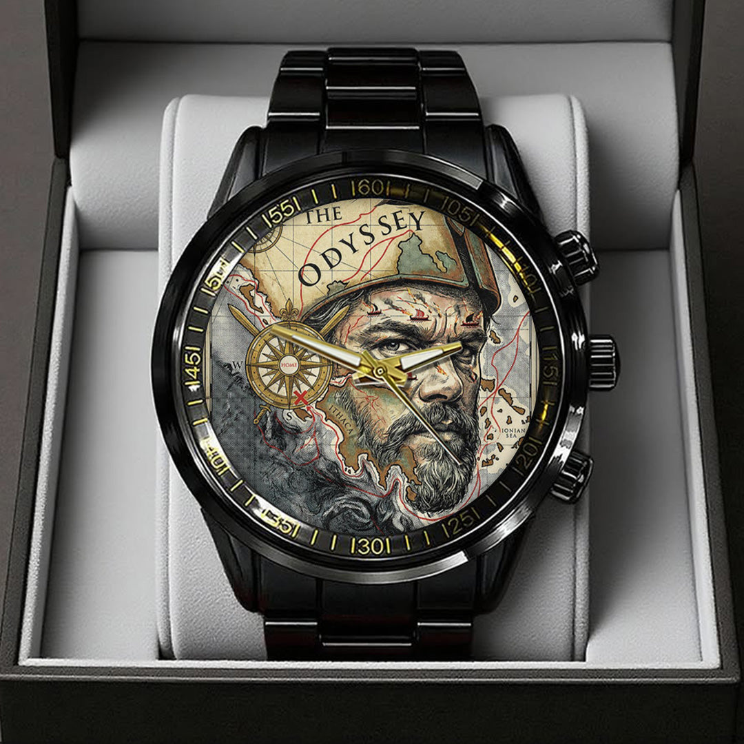 The Odyssey 2026 Black Stainless Steel Watch – TANTN24481