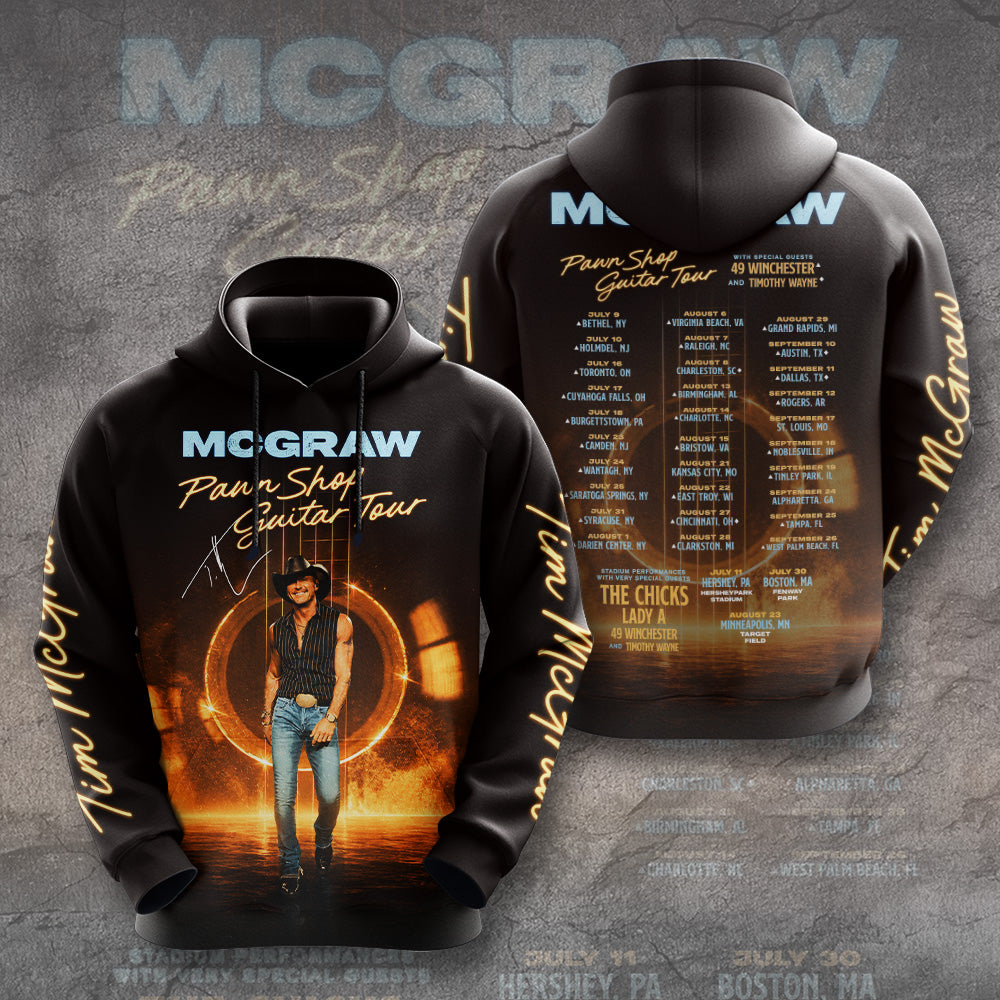 Tim McGraw﻿ 2026 Tour 3D Apparel – GNE7941