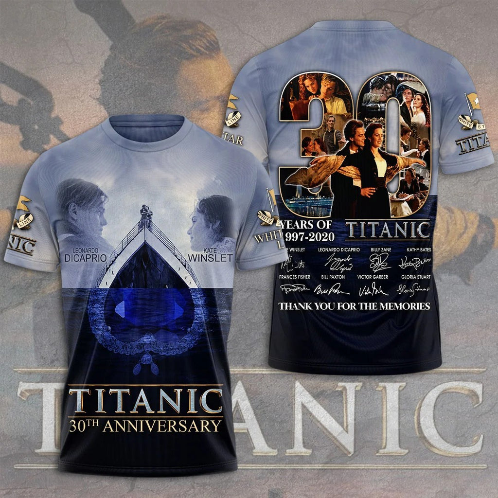 Titanic 30th Anniversary 3D Apparel – TMTHU9018