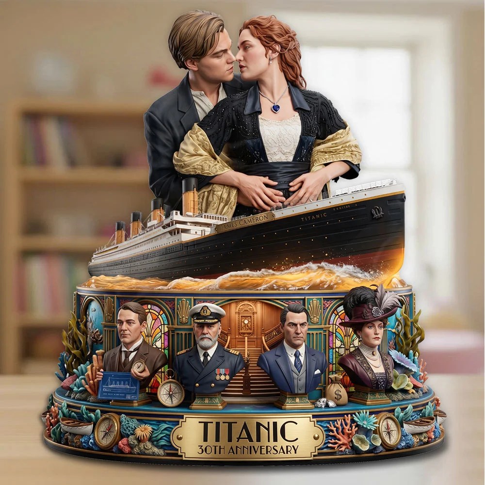 Titanic 30th Anniversary Custom Shape Acrylic Plaque – TMTHU9026