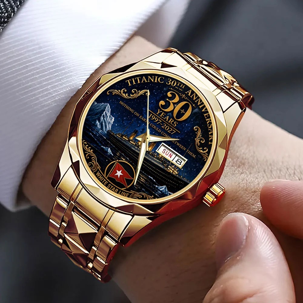 Titanic 30th Anniversary Alloy Luxury Quartz Watch – TMTHU8884