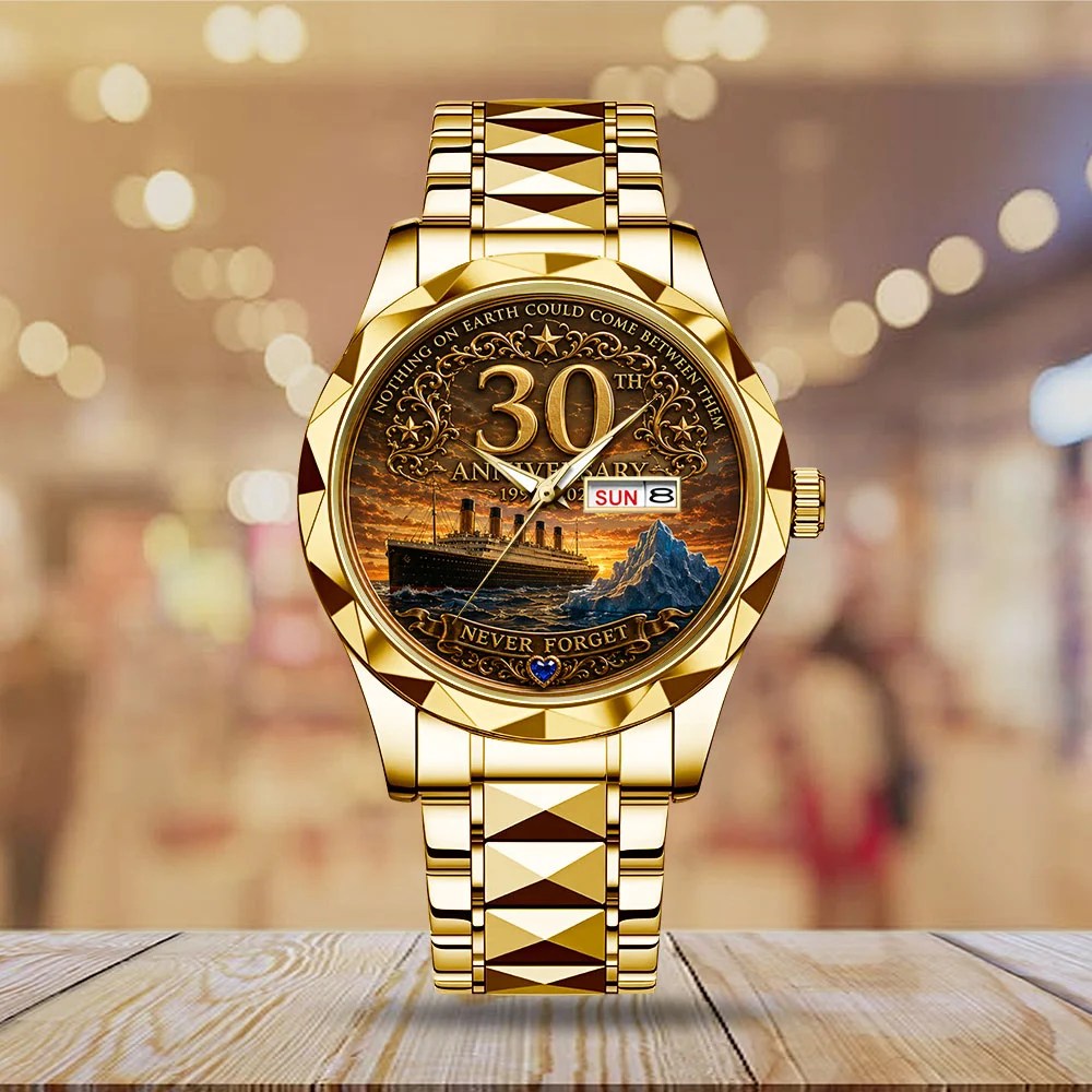 Titanic 30th Anniversary Alloy Luxury Quartz Watch – TMTHU9080
