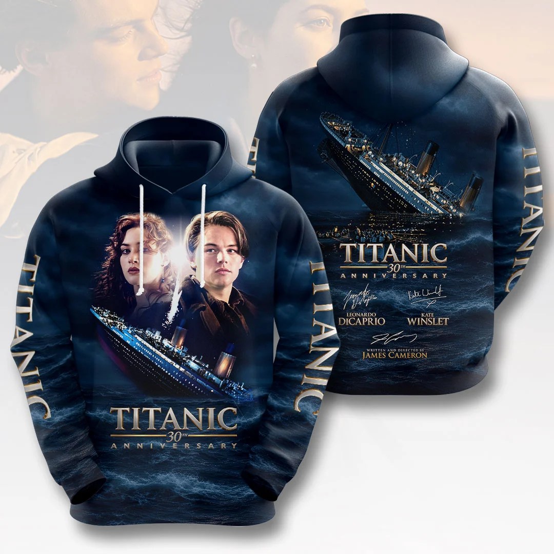 Titanic 30th Anniversary 3D Apparel – HOATT20779