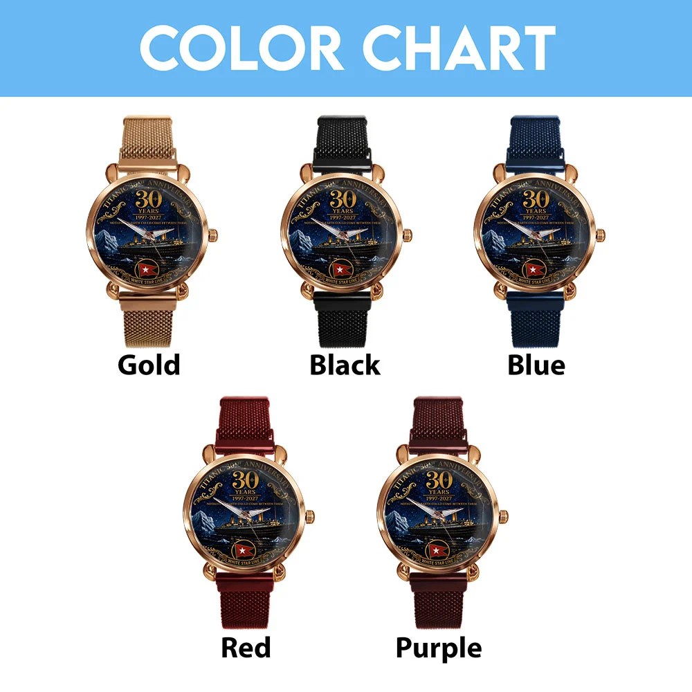 Titanic 30th Anniversary Mesh Strap Quartz Watch – TMTHU8894