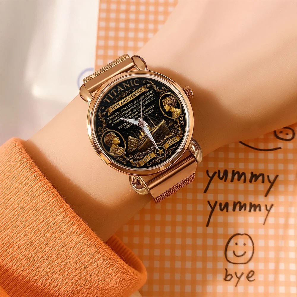 Titanic 30th Anniversary Mesh Strap Quartz Watch – TANTN25317