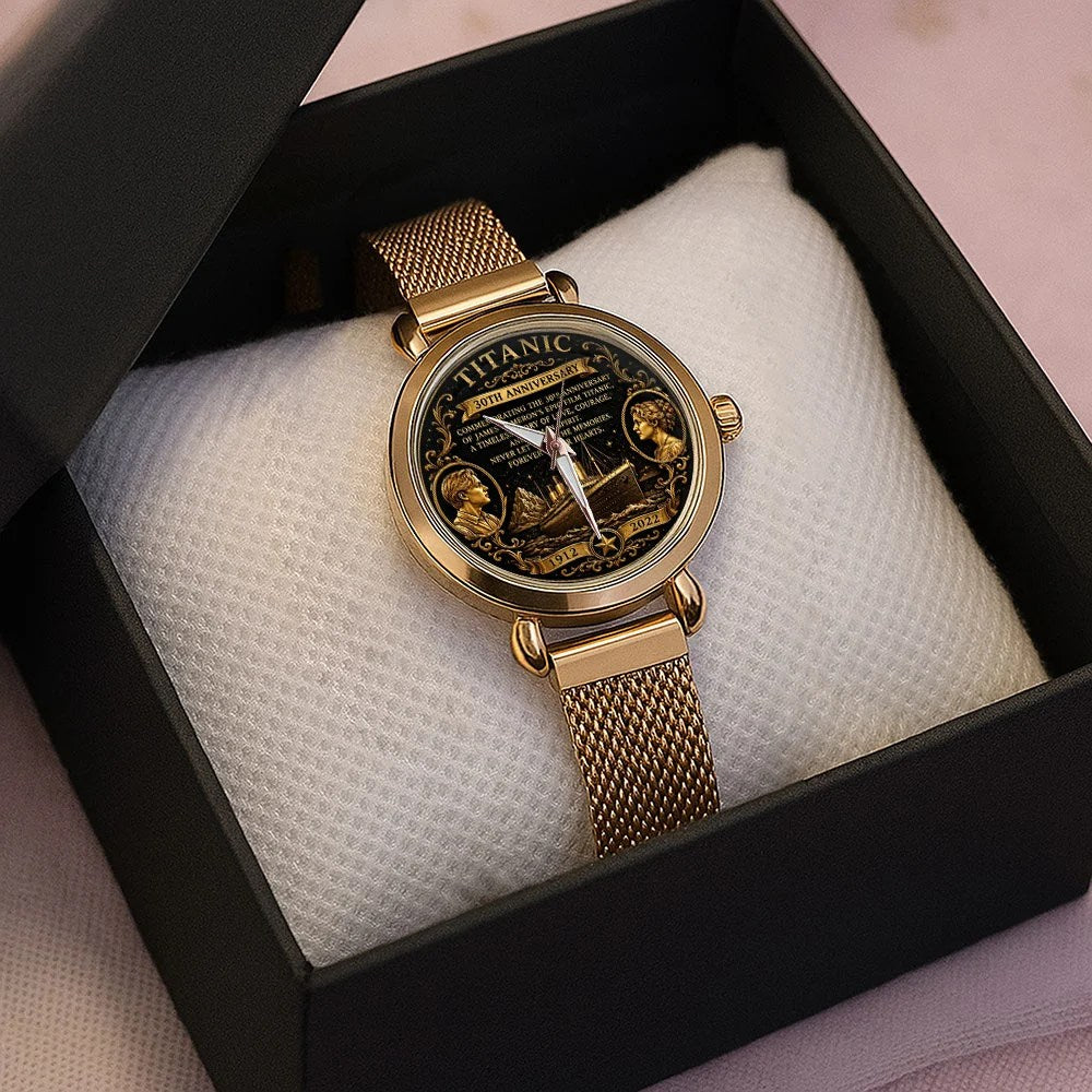 Titanic 30th Anniversary Mesh Strap Quartz Watch – TANTN25317
