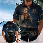 Titanic 30th Anniversary Short Sleeve Button-Down Shirt – TMTHU9014