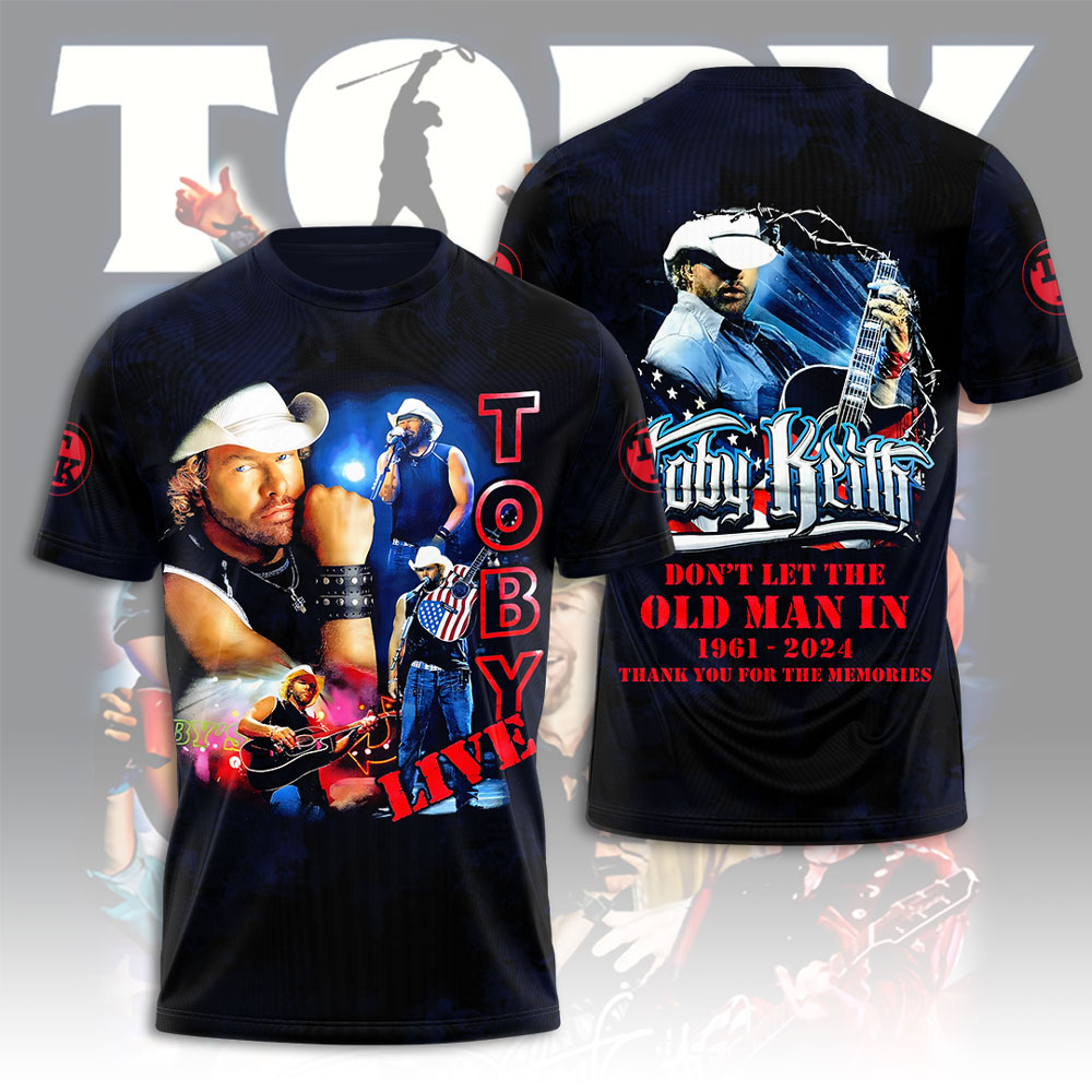 Toby Keith 3D Apparel – HUANNM 5101