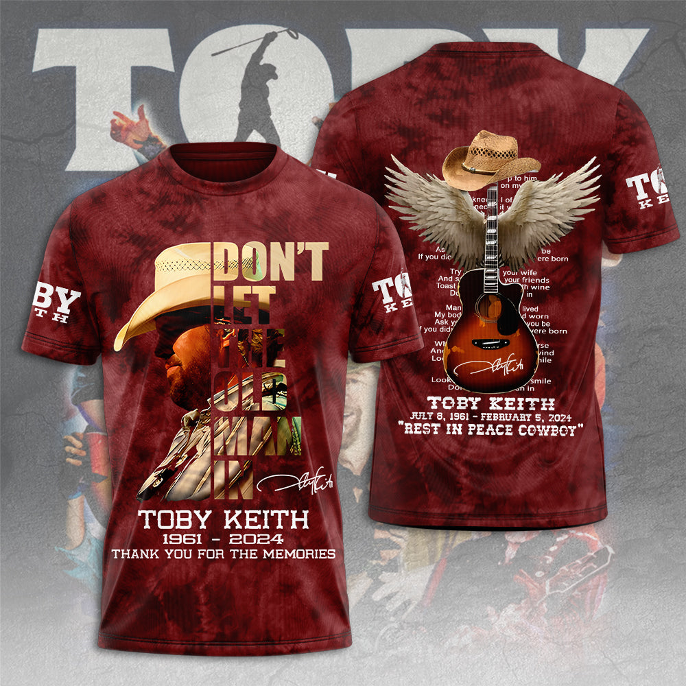 Toby Keith 3D Apparel – HUANNM 4358