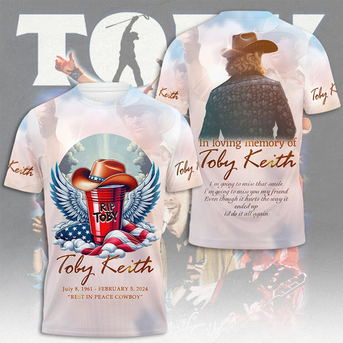 Toby Keith 3D Apparel – HUANNM 4517
