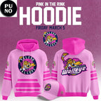 Toledo Walleye Pink in the Rink 2026 Hoodie T-Shirt