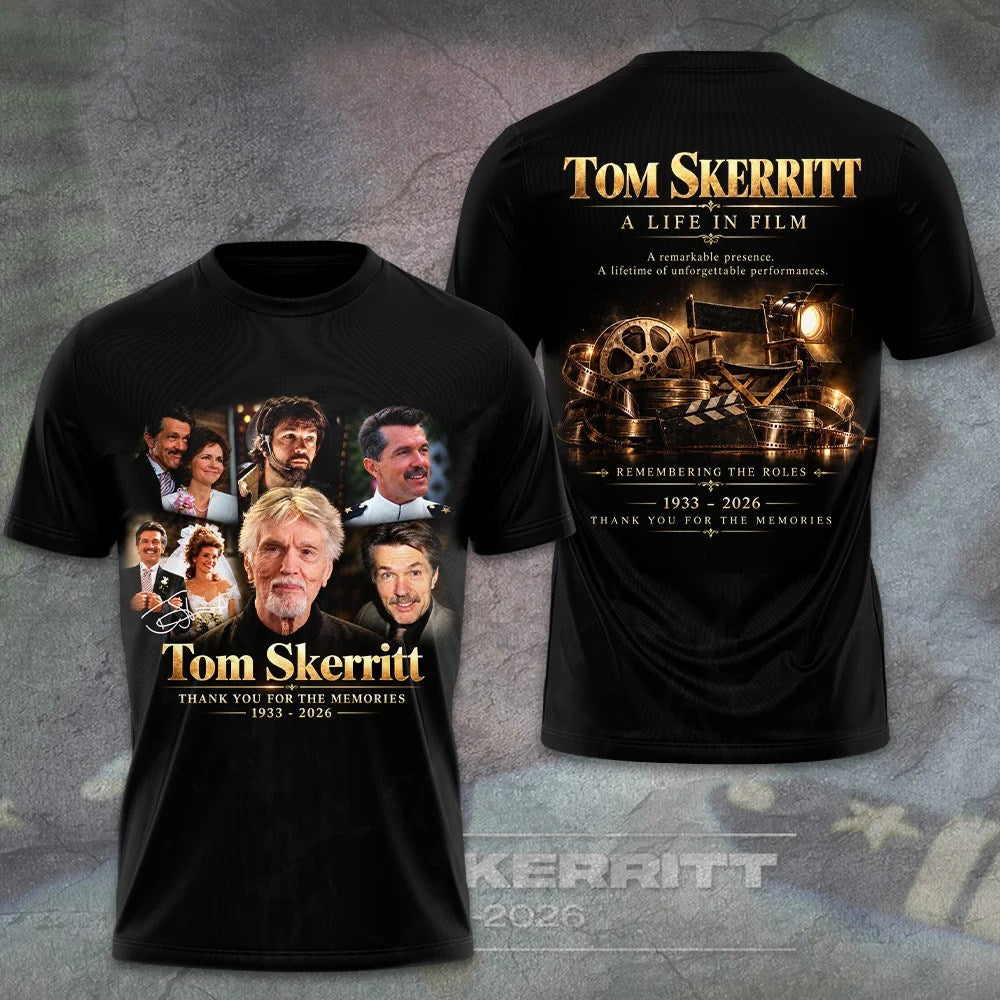 Top Gun x Tom Skerritt (1933-2026) 3D Apparel – GNE9193