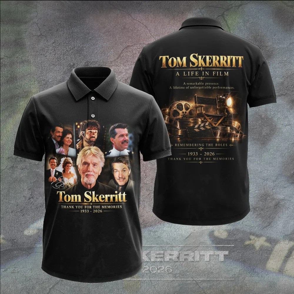 Top Gun x Tom Skerritt (1933-2026) 3D Apparel – GNE9193